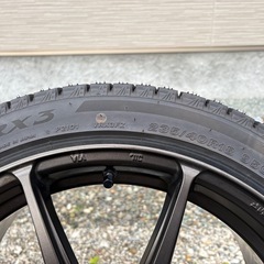 235-40/18 WedsSportホイール、スタッドレスブリヂストンVRX3セット 4本の画像