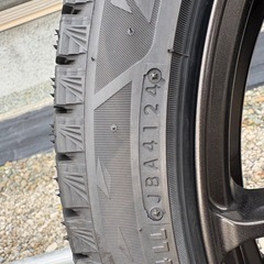 235-40/18 WedsSportホイール、スタッドレスブリヂストンVRX3セット 4本の画像