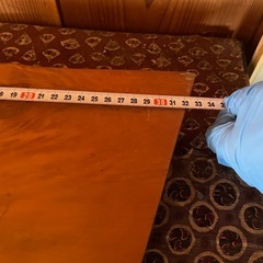 鴨　置物　木製板の画像