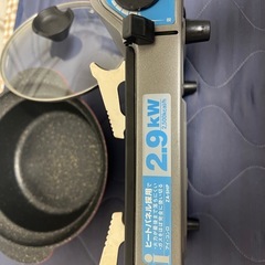 ガスコンロ　鍋の画像