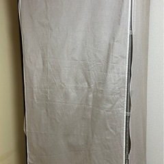 【0円】NITORI スチールワードローブ（カバー付き）※10/1正午までに引取限定の画像