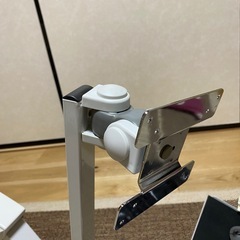 パソコンモニターアームキーボード台付き　サンコー　究極エクステンションアームDX 中古品　の画像