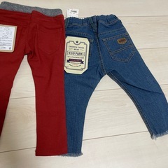 90センチ　ズボン　タグ付きの画像