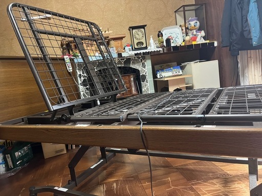 アンネルベッド電動リクライニング介護ベッドシングル・リモコン付き