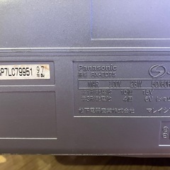 Panasonicラジカセ の画像