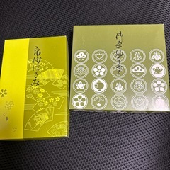 懐紙入れ（ようじ付き）とふくさのセットの画像
