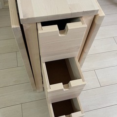 IKEA ダイニングテーブル/NORDEN ノールデン ゲートレッグテーブル（バーチ）の画像