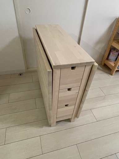 IKEA ダイニングテーブル/NORDEN ノールデン ゲートレッグテーブル（バーチ）