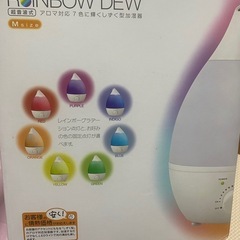 スチールラック&ミニ加湿器の画像