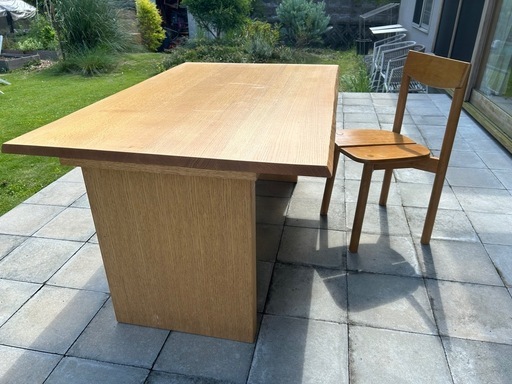 柏木工　オーク材　テーブル　家具