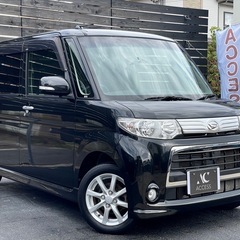 安心の総額表示！車検満たん★ダイハツタントカスタムXスペシャル禁煙車etc電動スライドドアTVナビ！エコアイドルの画像