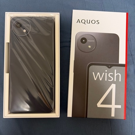 AQUOS wish4 Black Android 新品未使用