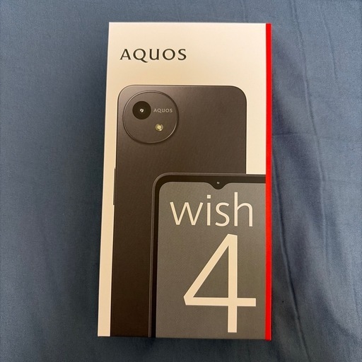 AQUOS wish4 Black Android 新品未使用 