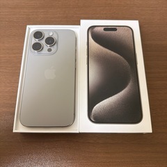 iPhone15Pro 125GB ナチュラルチタニウムの画像