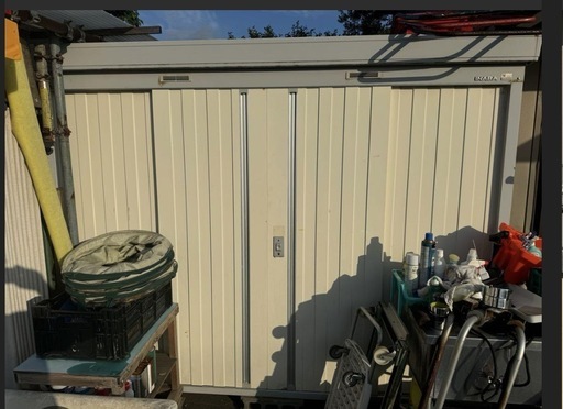 イナバ物置 ネクスタ 大型スチール物置 鍵なし