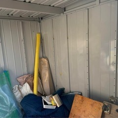イナバ物置 ネクスタ 大型スチール物置 鍵なし の画像