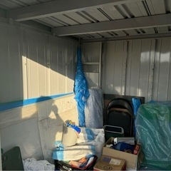 イナバ物置 ネクスタ 大型スチール物置 鍵なし の画像