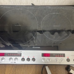 アイリスオーヤマ　2口IHコンロの画像