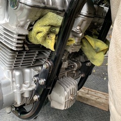 CB750F FB RC04エンジン、FCR35キャブレターセットの画像