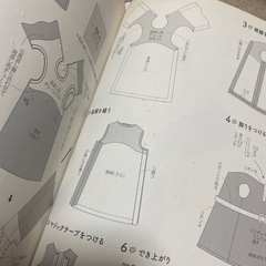 ハンドメイド本　お人形の洋服作りの画像