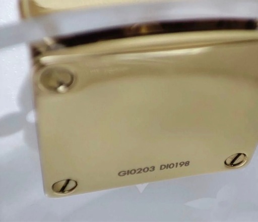 LOUIS VUITTON　 モノグラム　ボワット　スコット　クリア　ホワイト