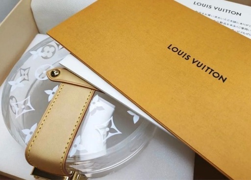 LOUIS VUITTON　 モノグラム　ボワット　スコット　クリア　ホワイト