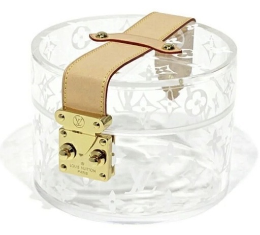 LOUIS VUITTON　 モノグラム　ボワット　スコット　クリア　ホワイト