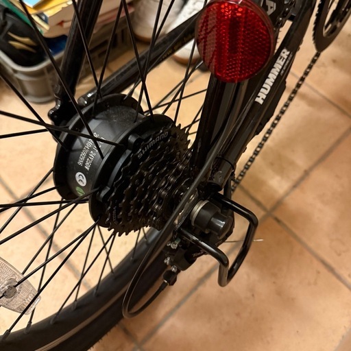 【美品】HUMMER 電動アシスト自転車
