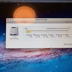 MacBook Air 4.1（SSD 128GB)の画像