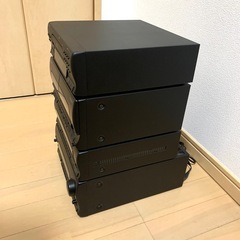 KENWOOD CDデッキ カセットデッキ コンポ イコライザー アンプ ケンウッド  CDプレーヤー オーディオ機器の画像