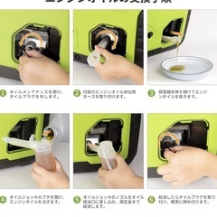 発電機　ガソリン携行缶付きの画像