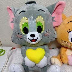 トムとジェリー　ハート＆おやすみぬいぐるみの画像