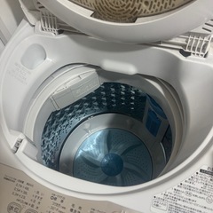 TOSHIBA洗濯機の画像