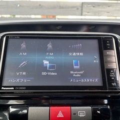 安心の総額表示！車検満たん★ダイハツタントカスタムRSターボ禁煙車Bluetooth電動スライドドアetcナビTVの画像