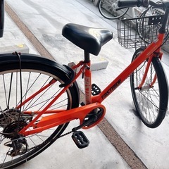 26インチ　6段階切り替え付　自転車の画像