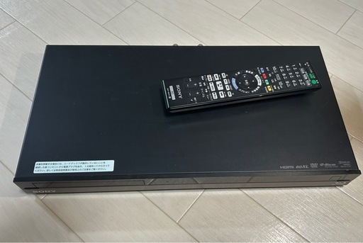 Sony ブルーレイレコーダー