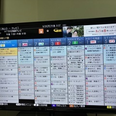 SHARP テレビ の画像