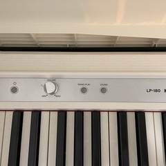 KORG コルグ 電子ピアノ ホワイト LP180 88鍵 の画像