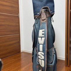 今なら、クラブカバー2つおまけ付き　超希少　エビス　ゴルフバックの画像