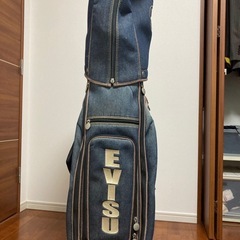 今なら、クラブカバー2つおまけ付き　超希少　エビス　ゴルフバックの画像