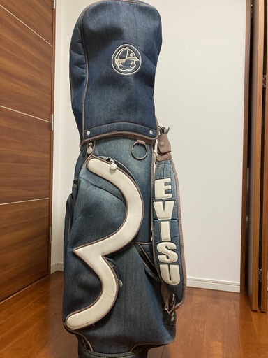 今月で処分します。最後値下げ今なら、クラブカバー2つおまけ交渉中付き　超希少　エビス　ゴルフバック