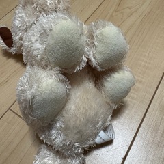 犬のぬいぐるみの画像