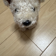 犬のぬいぐるみの画像