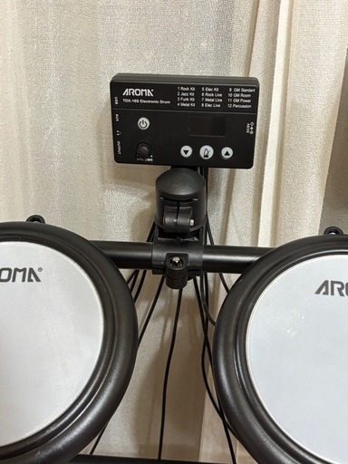アロマ電子ドラム AROMA TDX-16S エレクトロニックドラム キット＋ スティック 
