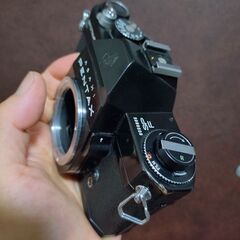良品　希少なspfの黒　pentax spf　＊露出計動く ＊ファインダー内清掃済みの画像