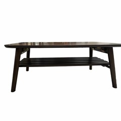 ローテーブル　ダークブラウンの画像