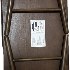 ローテーブル　ダークブラウンの画像