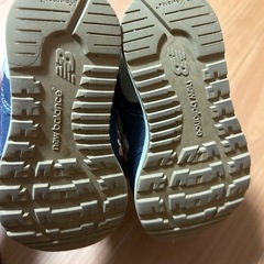 New Balance 313 キッズスニーカー ネイビー 13センチの画像