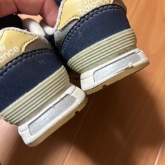New Balance 313 キッズスニーカー ネイビー 13センチの画像