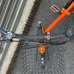 折りたたみ自転車の画像